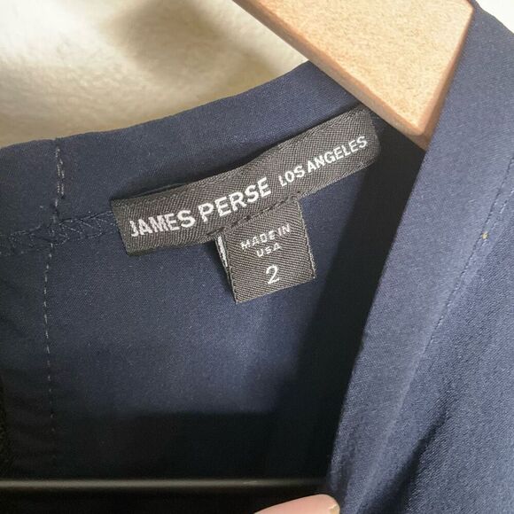 James Perse Ruched Side Fitted Dress - Picture 3 of 5